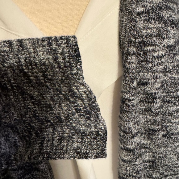 Madewell Marled Gray Open-Front Cardigan Sweater EUC - Picture 4 of 7